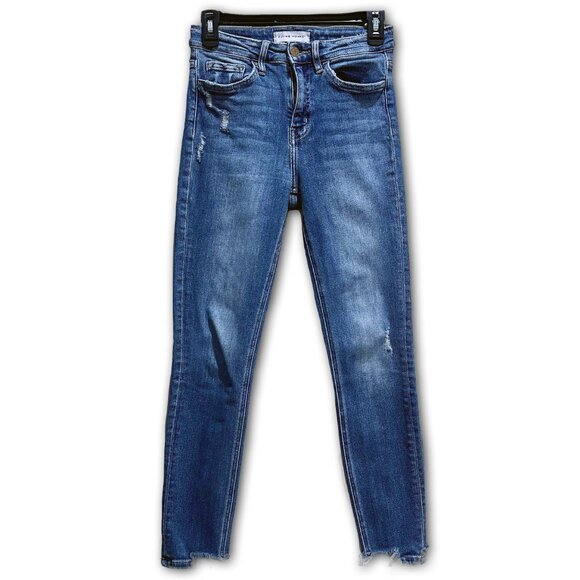 👖Flying Monkey High-Rise Skinny Jeans ~ Size 26 - Picture 1 of 10